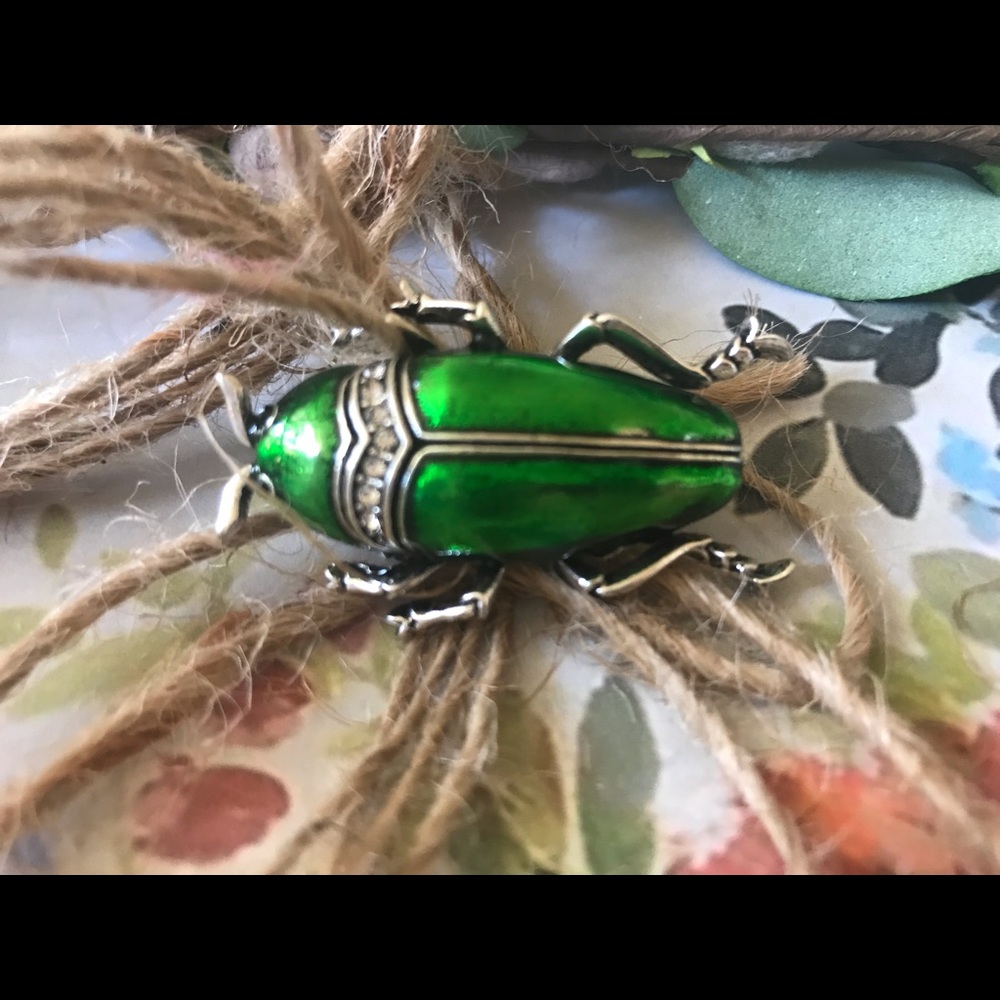 Beetle brooch - Picture 5 of 10